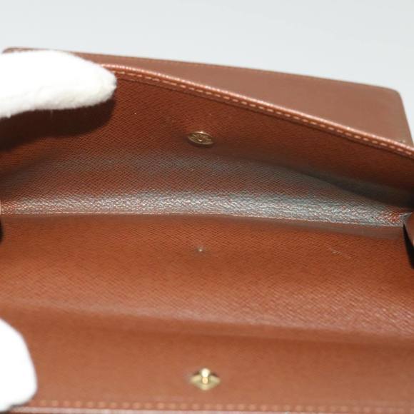 LOUIS VUITTON Monogram Porte Tresol International Wallet M61215 LV Auth 52466 - Picture 11 of 16